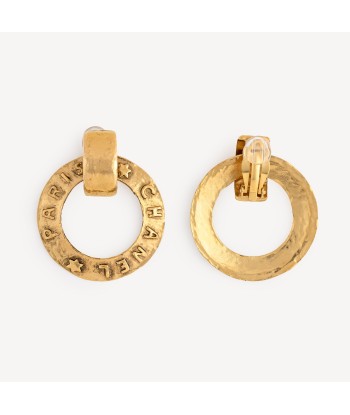 Boucles d’Oreilles Cercles Chanel Paris paiement sécurisé