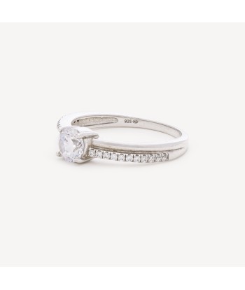 Bague Double Rangs Solitaire prix pour 