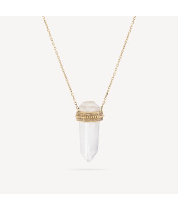 Collier Rough Pencil Quartz Diamants Comparez plus de prix