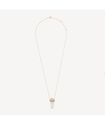 Collier Rough Pencil Quartz Diamants Comparez plus de prix