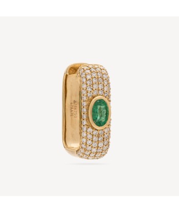 Boucle d'Oreille Kshama Emerald Diamond votre restaurant rapide dans 