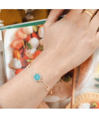 Kiara - Amazonite - Bracelet en Plaqué Or - Ana et Cha Faites des économies