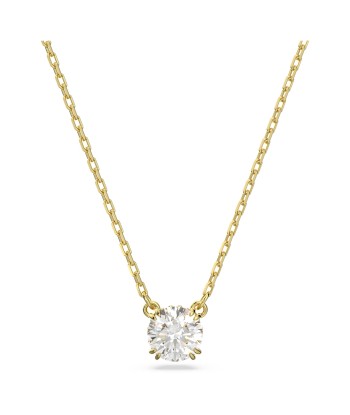 Constella - Blanc Doré - Collier - Swarovski ou a consommer sur place