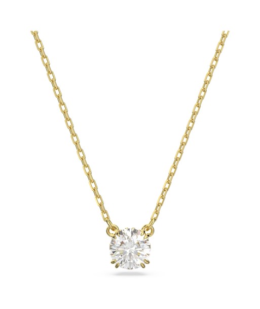 Constella - Blanc Doré - Collier - Swarovski ou a consommer sur place