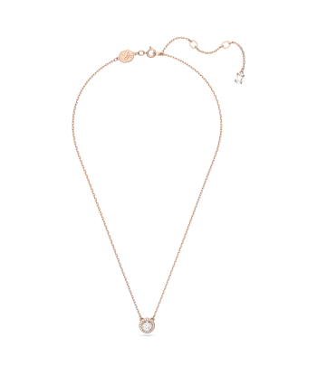 Constella - Blanc Doré Rose - Collier - Swarovski en ligne des produits 