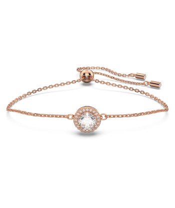 Constella - Blanc Doré Rose - Bracelet - Swarovski en linge