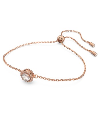 Constella - Blanc Doré Rose - Bracelet - Swarovski en linge