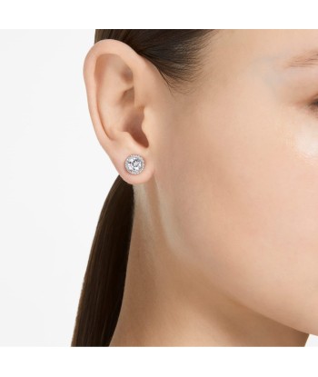 Constella - Blanc Argenté - Pavé - Clous d'oreilles - Swarovski vente chaude votre 