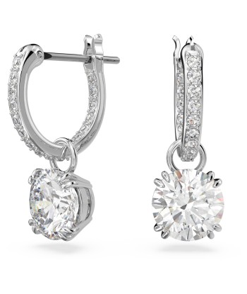 Constella - Blanc Argenté - Boucles d'oreilles - Swarovski d'Europe débarque