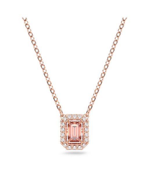 Millenia - Octogonale - Rose Doré Rose - Collier - Swarovski soldes