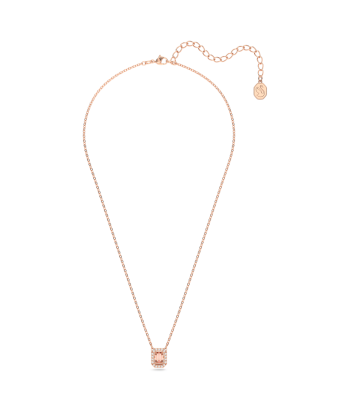 Millenia - Octogonale - Rose Doré Rose - Collier - Swarovski soldes