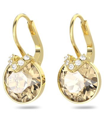 Bella V - Jaune Doré - Boucles d'oreilles - Swarovski en ligne des produits 