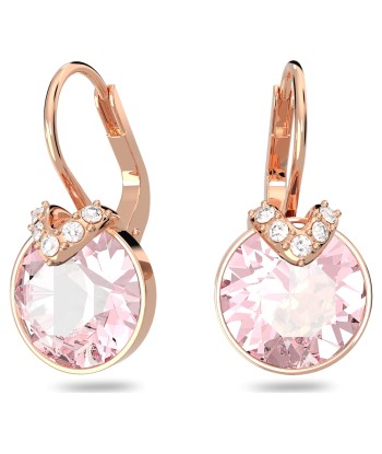 Bella V - Rose Doré Rose - Boucles d'oreilles - Swarovski pas cher chine