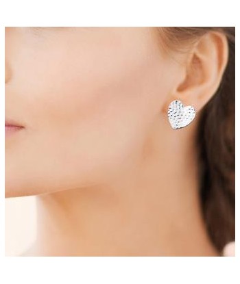 Cœur - Argent - Boucles d'oreilles meilleur choix