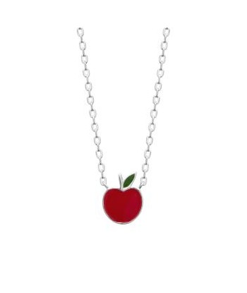 Pomme - Argent - Collier le des métaux précieux