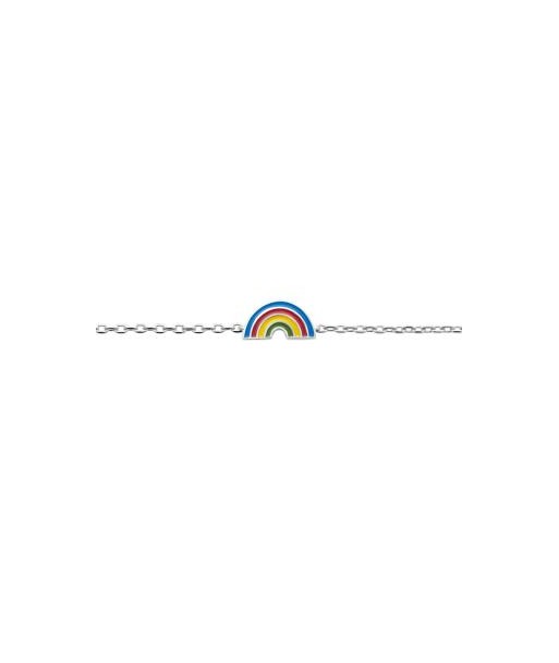 Arc en Ciel - Argent - Bracelet Véritable concentré