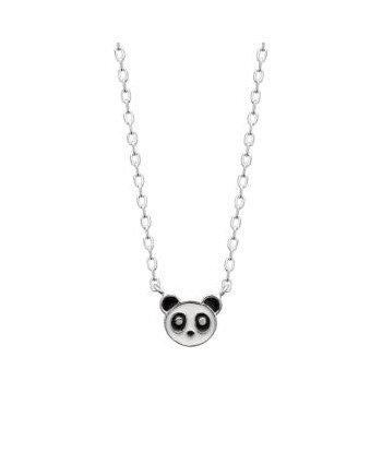 Panda - Argent - Collier 2 - 3 jours ouvrés.