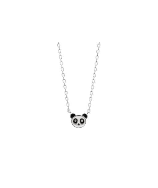 Panda - Argent - Collier 2 - 3 jours ouvrés.