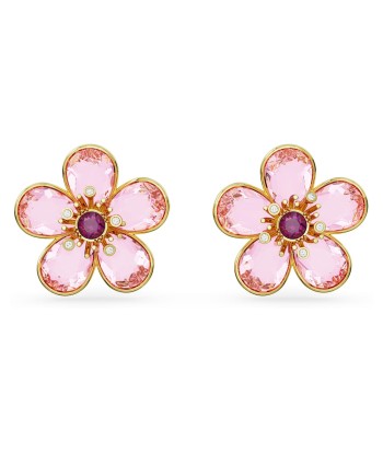 Florere - Rose Doré - Clous d'oreilles - Swarovski de votre