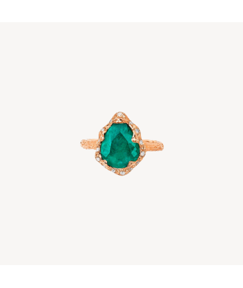 Bague Baby Water Drop Colombian Emerald vente chaude votre 