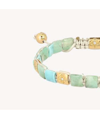 Emerald, Turquoise and White Diamond Bracelet de la marque