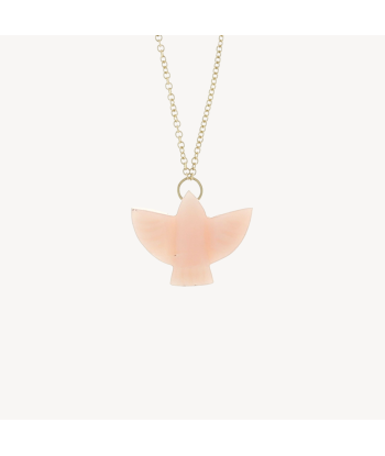 Collier Thunderbird Baby Opale Rose est présent 