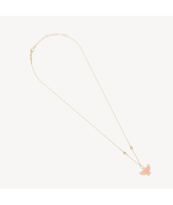 Collier Thunderbird Baby Opale Rose est présent 