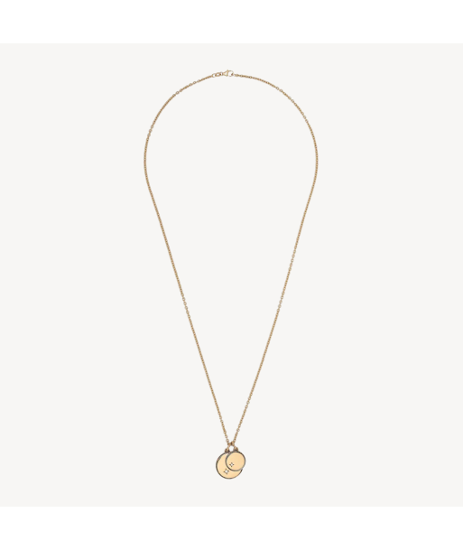 Gudo Round Necklace Yellow Gold de France