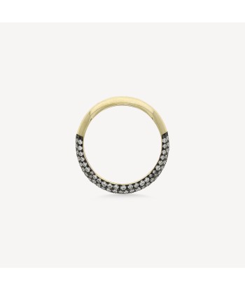 Bague Rebellion with Pave Diamonds de pas cher