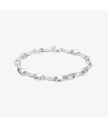 Neo 7mm Bracelet Silver Large Pour