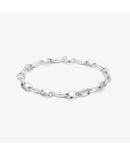 Neo 7mm Bracelet Silver Large Pour