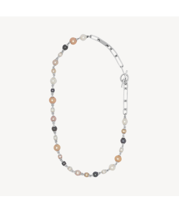 Pina Linka Necklace Mixed Pearls de pas cher