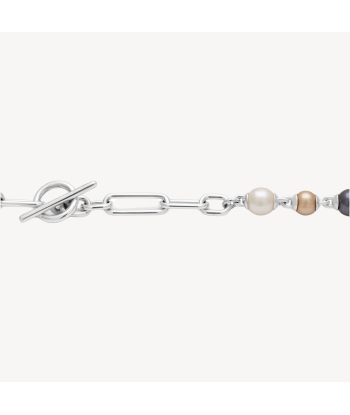 Pina Linka Necklace Mixed Pearls de pas cher