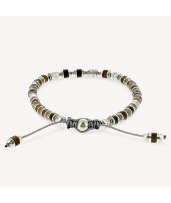 Saguaro Bracelet Silver Tiger Eye Gemstone chez Cornerstreet bien 