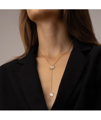 Collier Diamond Splash with Dangling Pendant les muscles