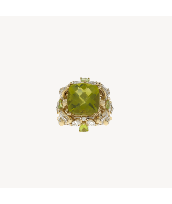 Bague Honey Bee Full Peridot Diamond Or Rose Comment ça marche