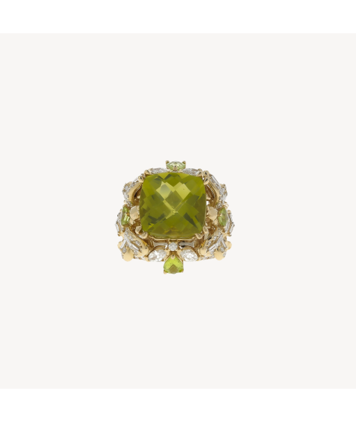 Bague Honey Bee Full Peridot Diamond Or Rose Comment ça marche