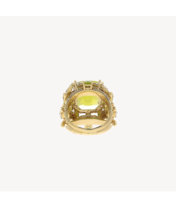 Bague Honey Bee Full Peridot Diamond Or Rose Comment ça marche